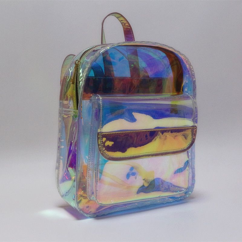Acquistare Le Più Nuove Donne Ologramma Zaini Olografici Impermeabili Del  Laser Dello Zaino Trasparente Dellologramma La Borsa A Tracolla Della  Spiaggia Di Viaggio Degli Studenti Degli Adolescenti Economico | Consegna  Veloce E