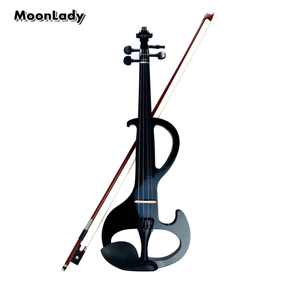 2020 Black Electric Violin High Quality Maple Musical Instruments