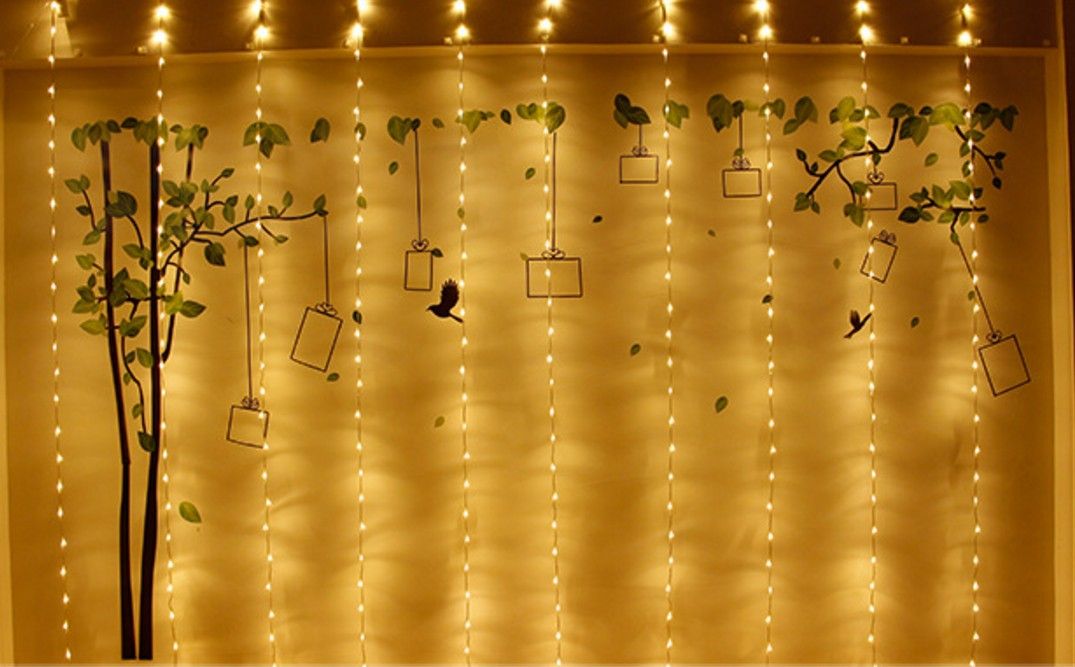 320led Water Lights Waterfall Curtain Lights Wedding Bar