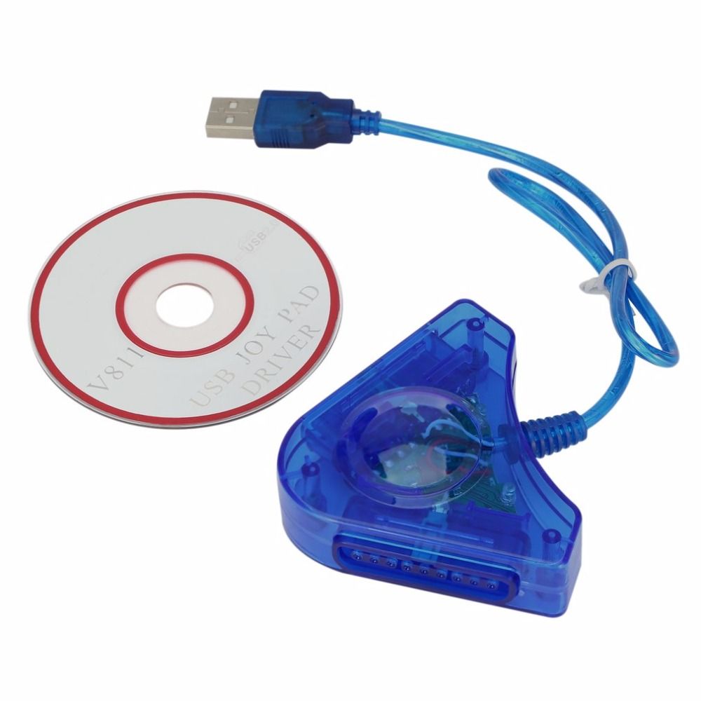 2020 Joypad Gamepad Game USB Dual Player Converter Adapter Cable For