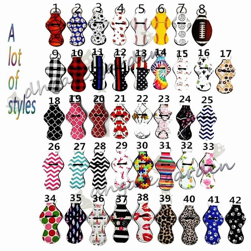 Neoprene Chapstick Holder Keychain Girl Chapstick Lipstick Cover Boys Baseball Football Keychains Gift Favors Valentines Gifts 42 Styles Favor Tags Favor Wedding From Dhgate Garden 0 64 Dhgate Com