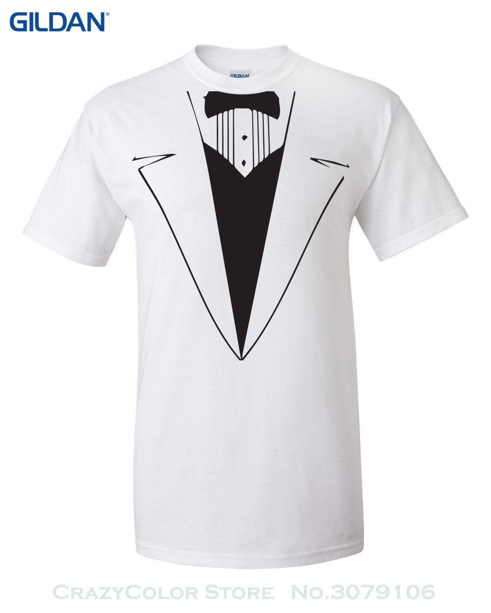 Tuxedo t-shirt formal tux design wedding groom funny men/'s t-shirt tee
