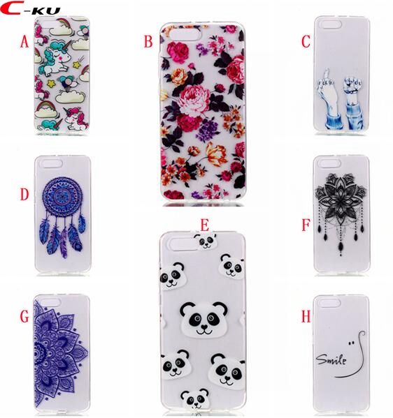 coque de telephone huawei p smart licorne