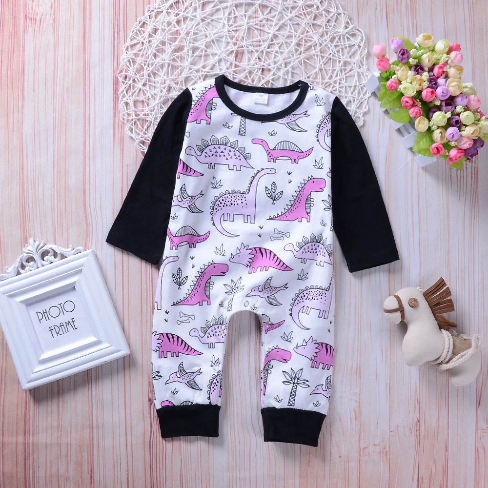 dinosaur romper baby