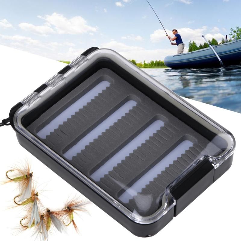 2021 Portable Fishing Baits Case Waterproof Slit Foam Fly Fishing Hook