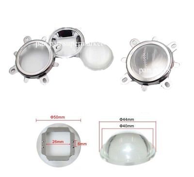 50mm Reflector Collimator Fixed Bracket For 20W-100W High Power LED 44mm Lens
