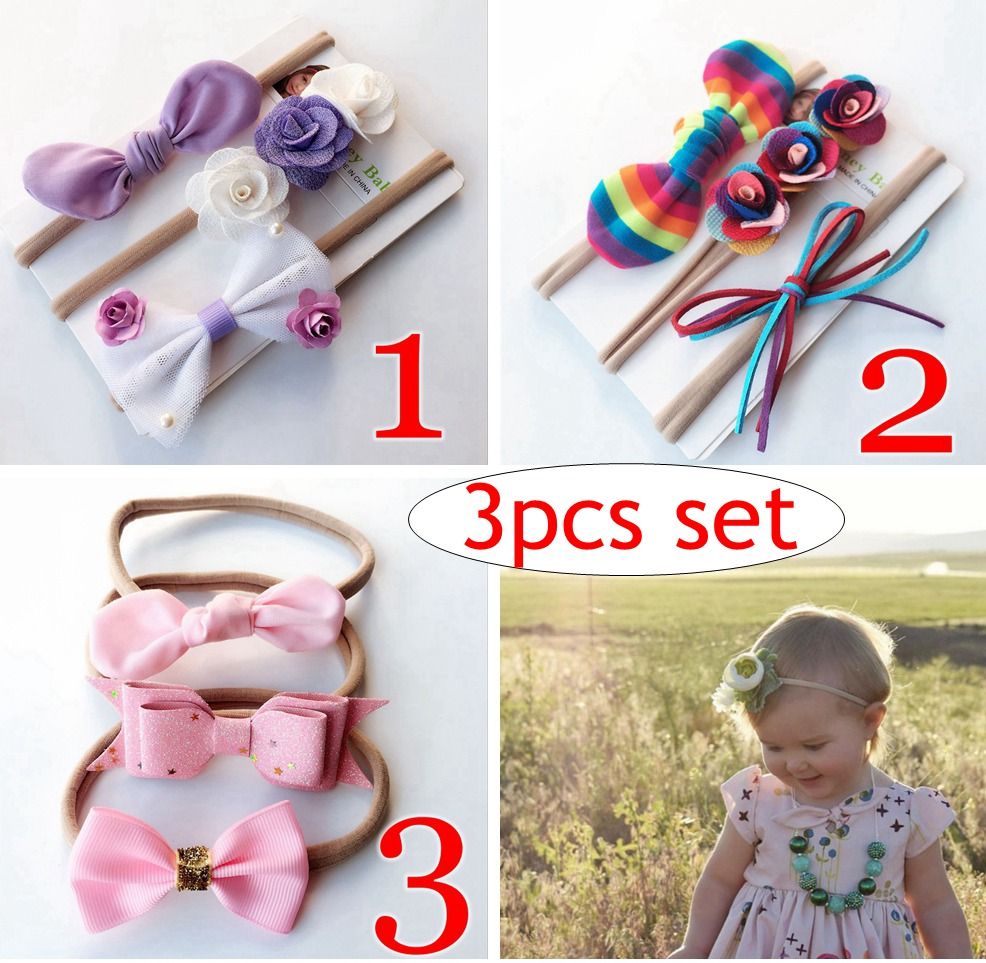 baby girl hair accessories set