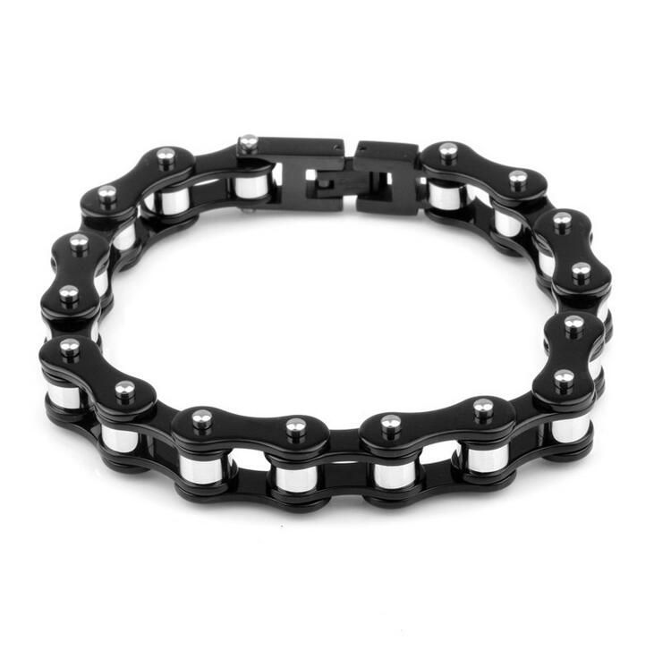 red bike chain