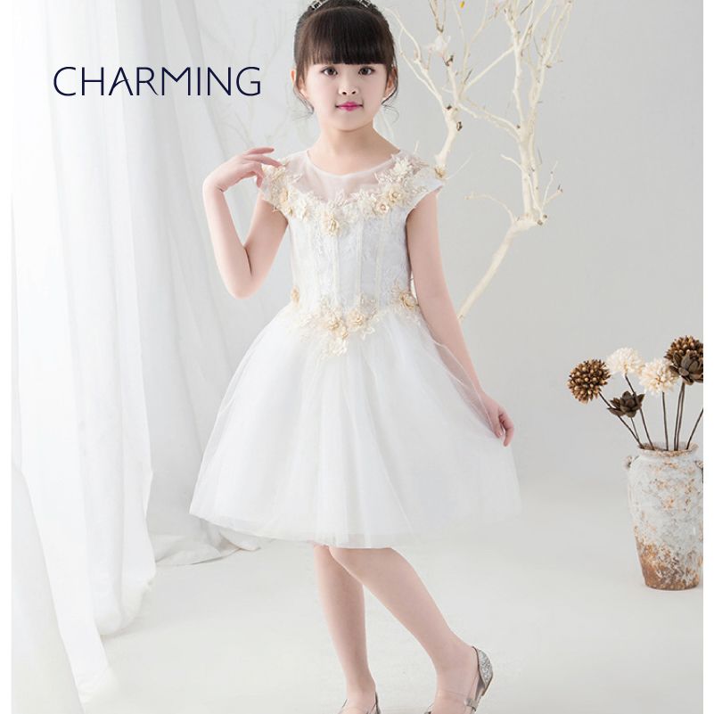 girls white sundress