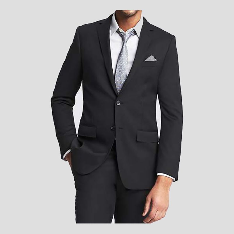 black suit for business meeting
