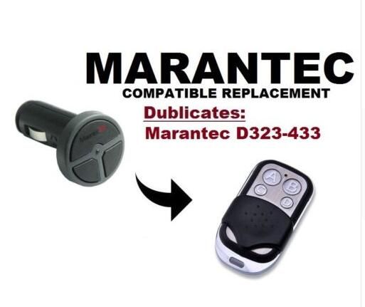 New For Marantec Command 131 Garage Door Gate Remote Compatible