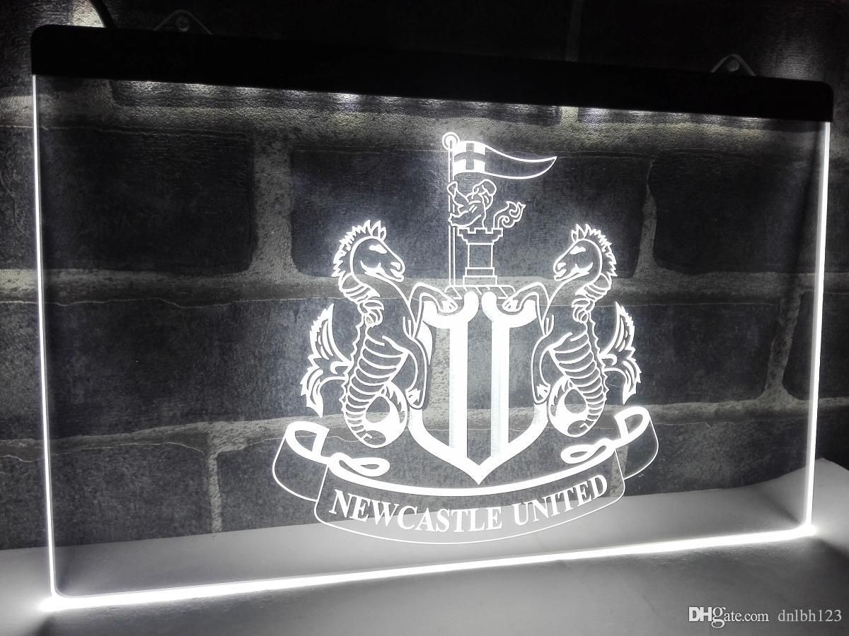 LD216w Newcastle United LED Neon Light Sign From Dnlbh123, 8.85