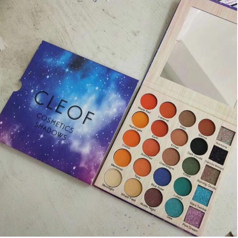 2018 Brand Makeup CLEOF Eyeshadow Palette Glitter Eye Shadow Pallet