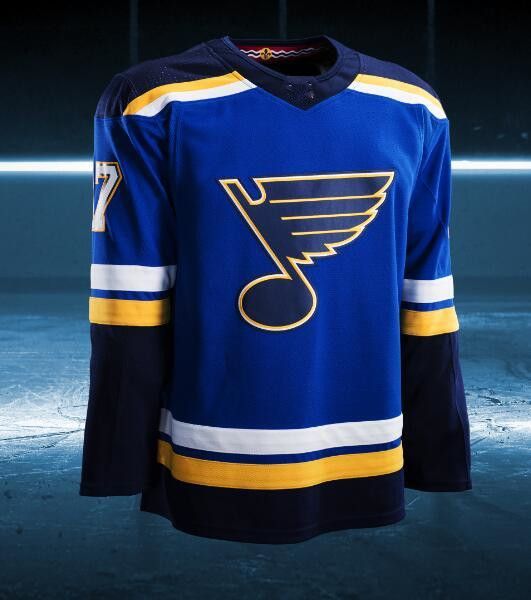 Forever Collectibles St.-Louis Blues Team Ice Hockey Jersey Custom Personalized Sports T-Shirt Embroidery Custom Any Names and Number for Unisex and Youth