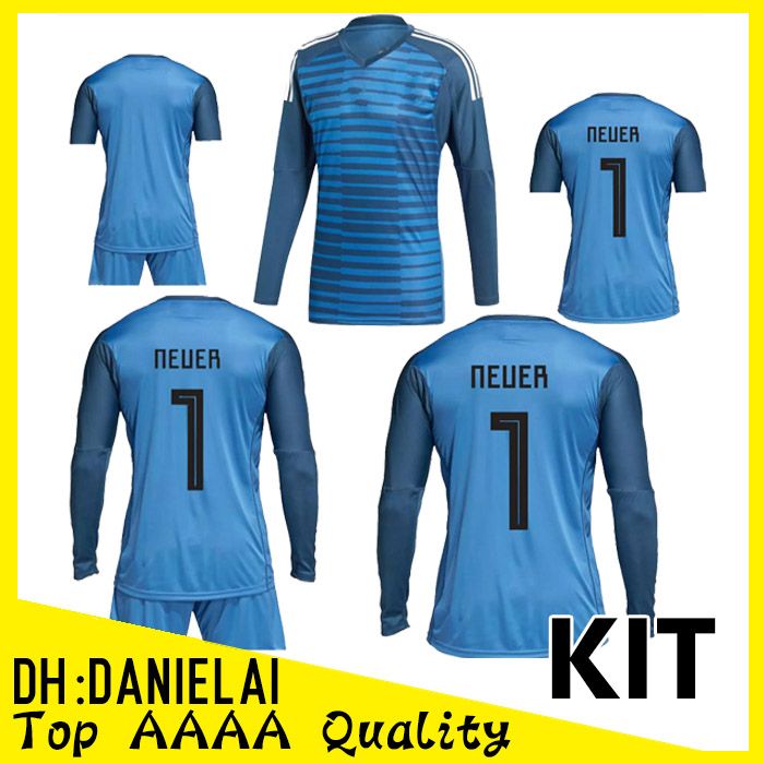Compre Top AAAA Quality 2018 Copa Del Mundo NEUER TER STEGEN Camiseta De Portero De Manga Larga NEUER TER STEGEN SANE Camiseta De Fútbol De Portero A 13,79 € Del Danielai | DHgate.Com