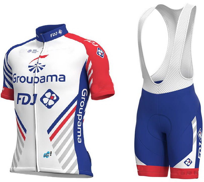 Download 2018 Groupama Fdj PRO TEAM Short Sleeve Cycling Jersey ...