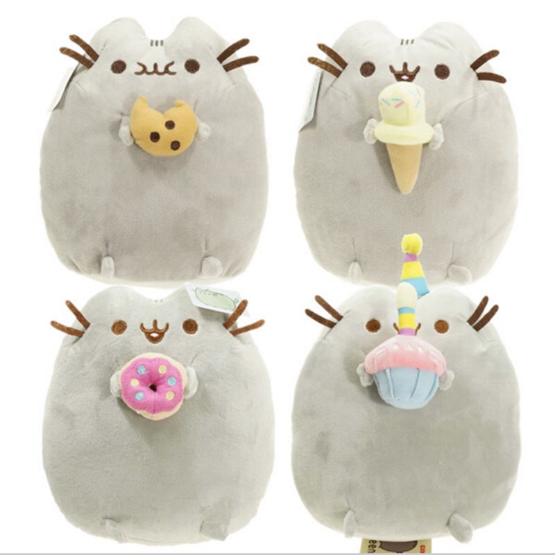 Acheter 2016 Kawaii Nouveau Chat Cookie Glace Beignet Peluche