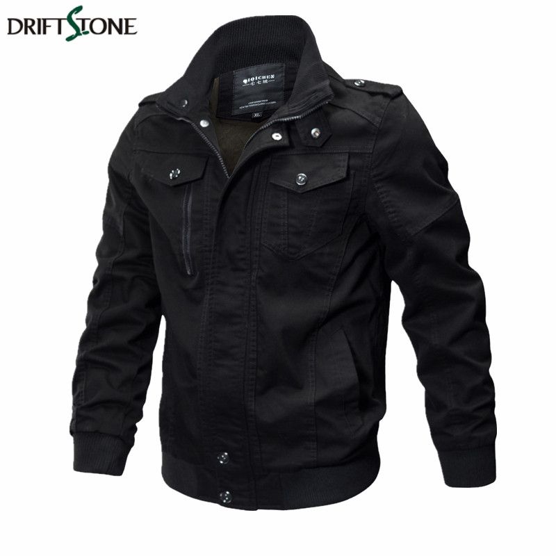 Acquistare Nuovo Stile Militare Giacca Tattica Autunno Inverno Uomo Cotone  Esercito Cappotto Pilota Abbigliamento Casual Giacche Uomo Aeronautica  Economico | Consegna Veloce E Qualità | It.Dhgate