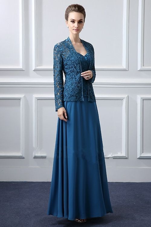 dark blue mother of the groom dresses