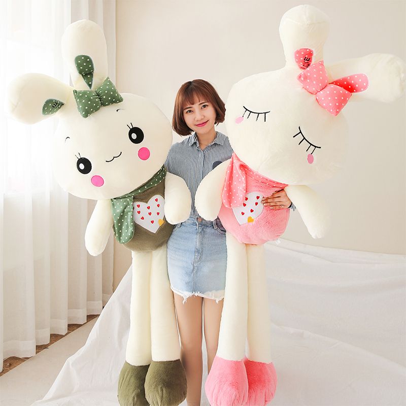 large stuffed bunny
