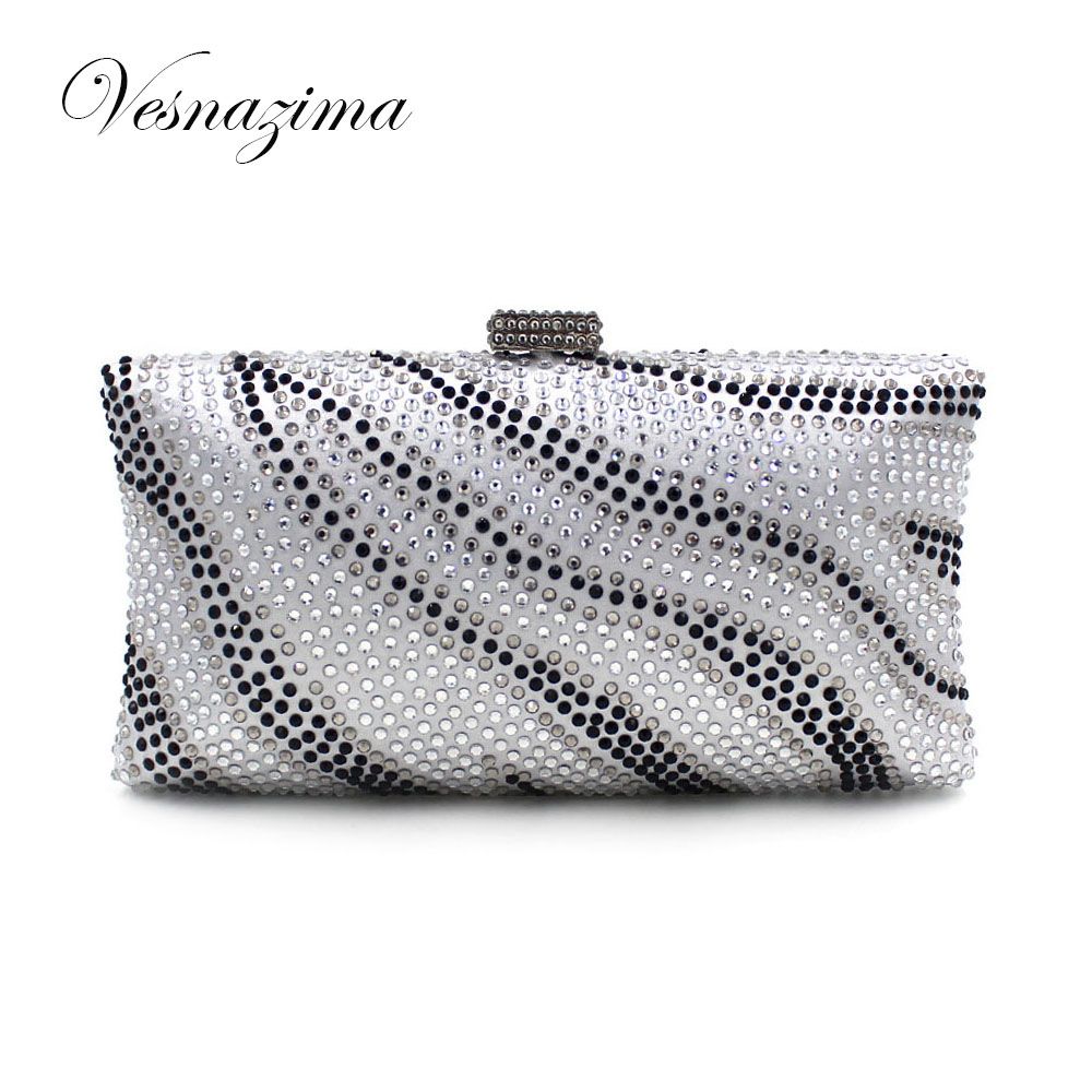 silver dress purse
