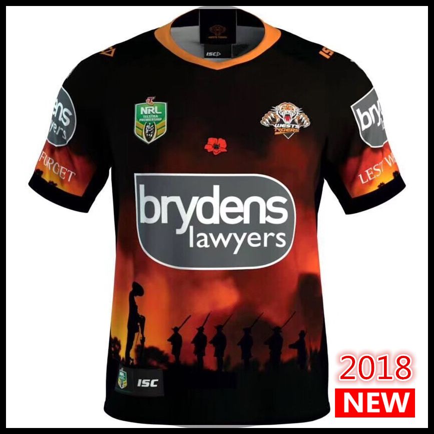 tigers nrl jersey