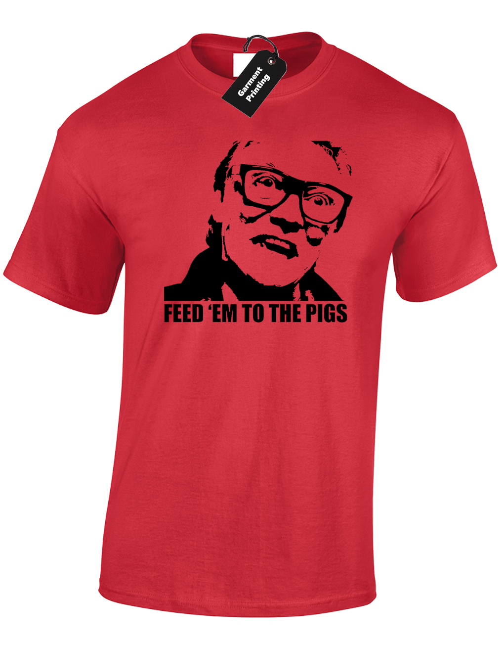 FEED EM TO THE PIGS LADIES T SHIRT BRICKTOP SNATCH GANGSTER RETRO FILM GYM TOP