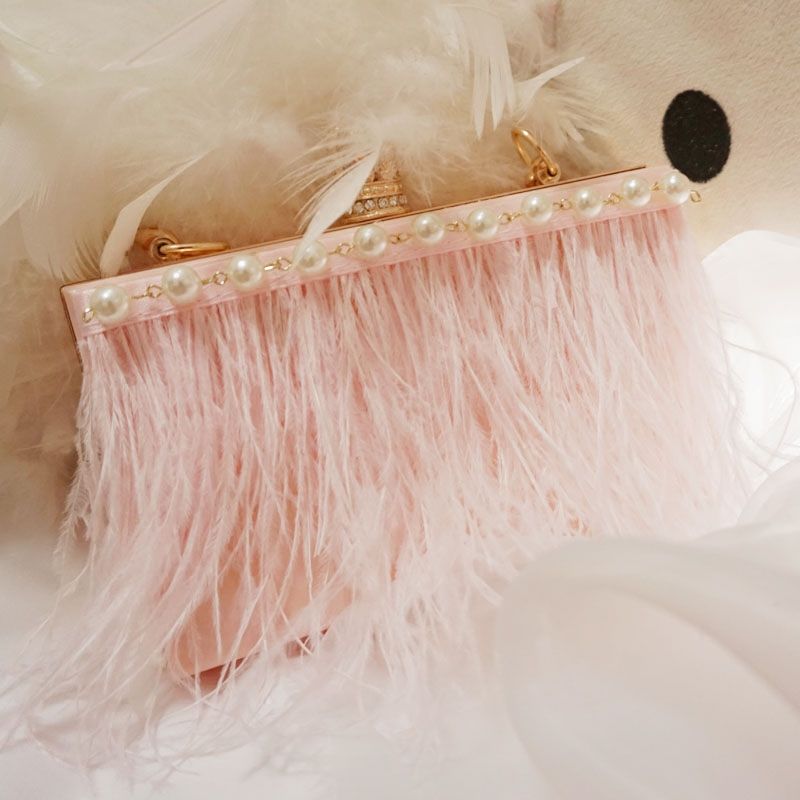feather shoulder bolsa