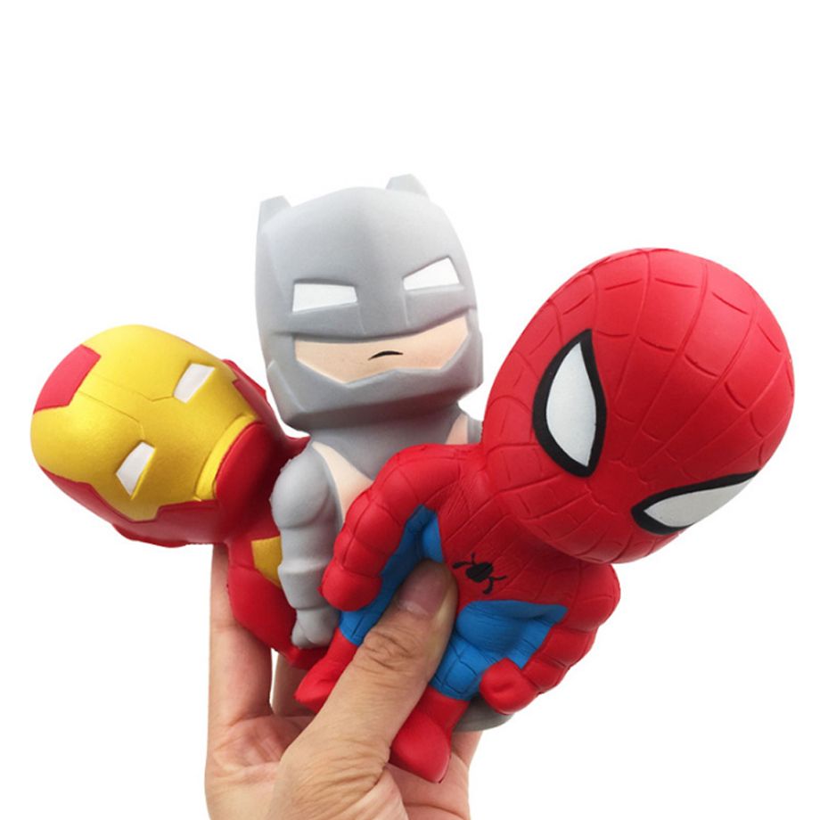 superhero squishy toys