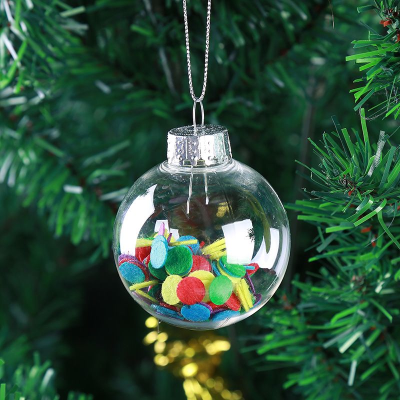 Immagini Di Palline Di Natale.Acquista Decorazioni Di Palline Di Natale Decorazioni Di Palline Di Natale Di Natale 80mm Palline Di Natale Palline Di Plastica Trasparente Palline Di Natale Albero Di Natale Palline A 0 9 Dal