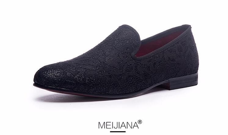 mens fabric dress shoes