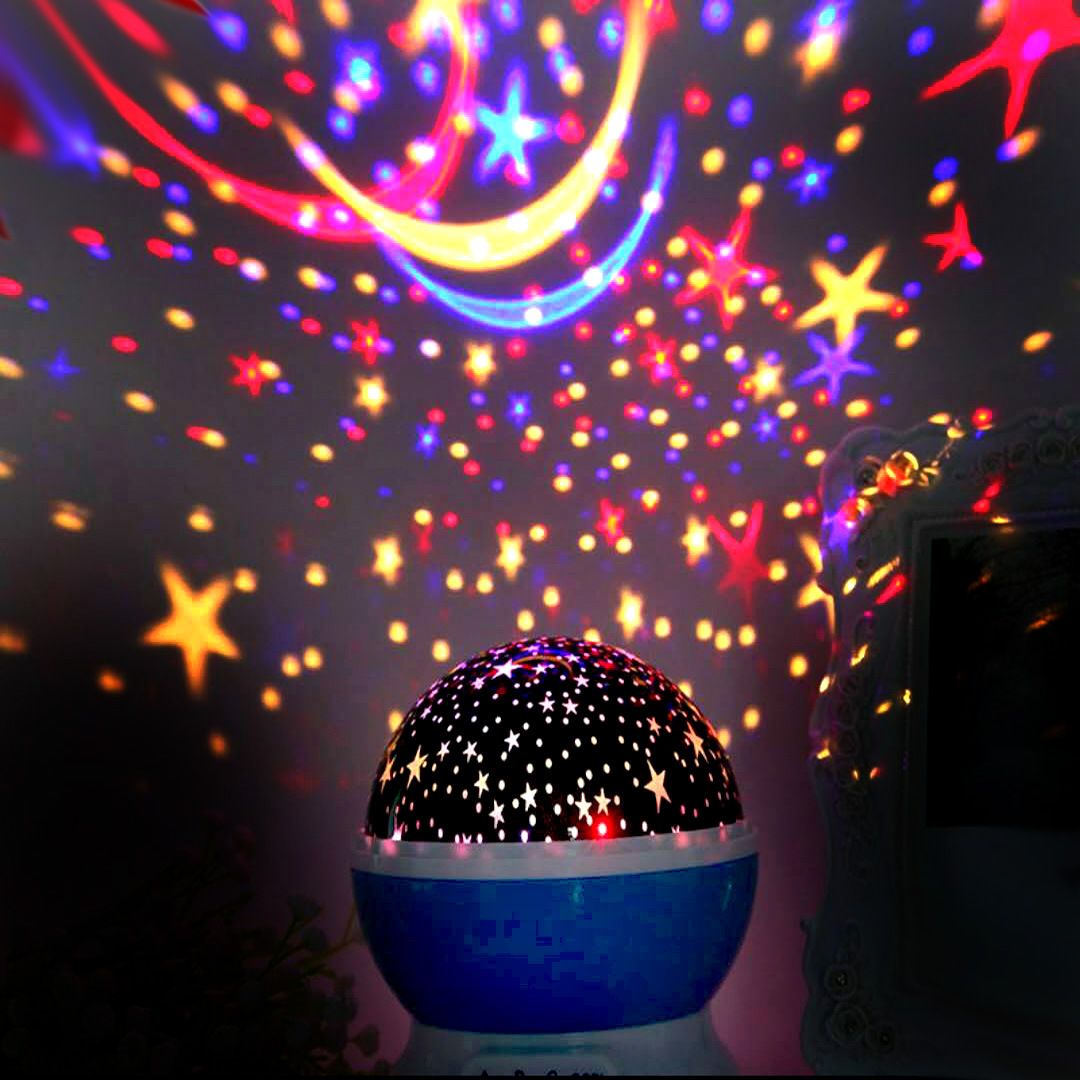 star master rotating projection lamp