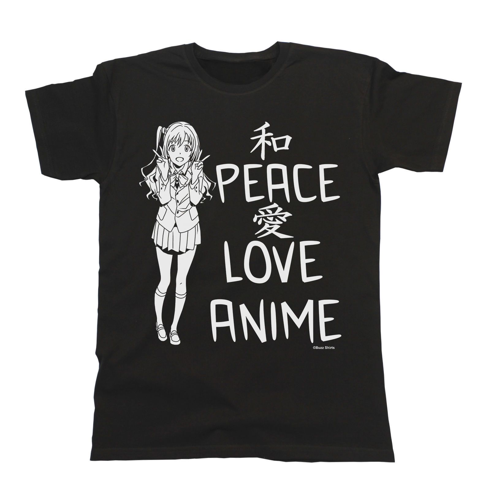 Mens $11.56| Shirt T Peace Anime  Unisex Funny Animation Ladies Shirts Dhgate.Com Shirt Fit Love From T Allthingsgood,