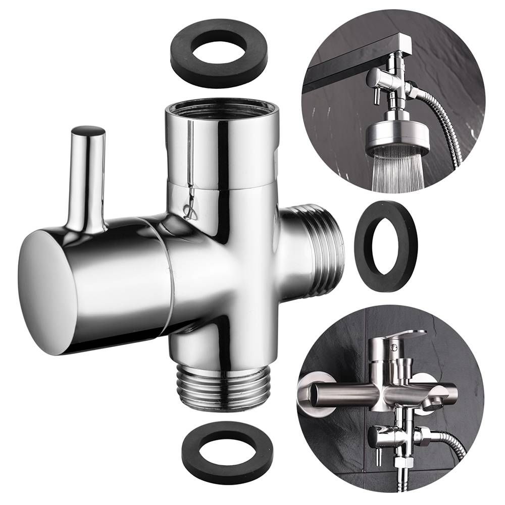 2020 Brass 3 Way Diverter Valve For Handheld Shower Head Or