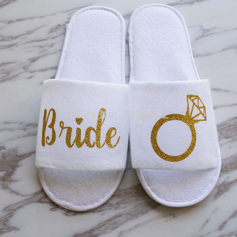 pantofole sposa personalizzate