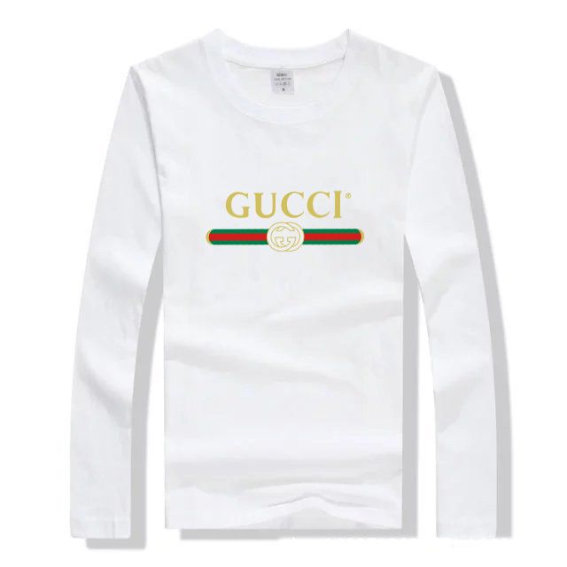 Camisa Polo De Mangas Largas GUCCI Para Hombre Camisetas Bordados Camisa Para Hombre Polos Lujo Para Hombre Camisa De Manga Corta De Algodón Swea De 7,99 € | DHgate