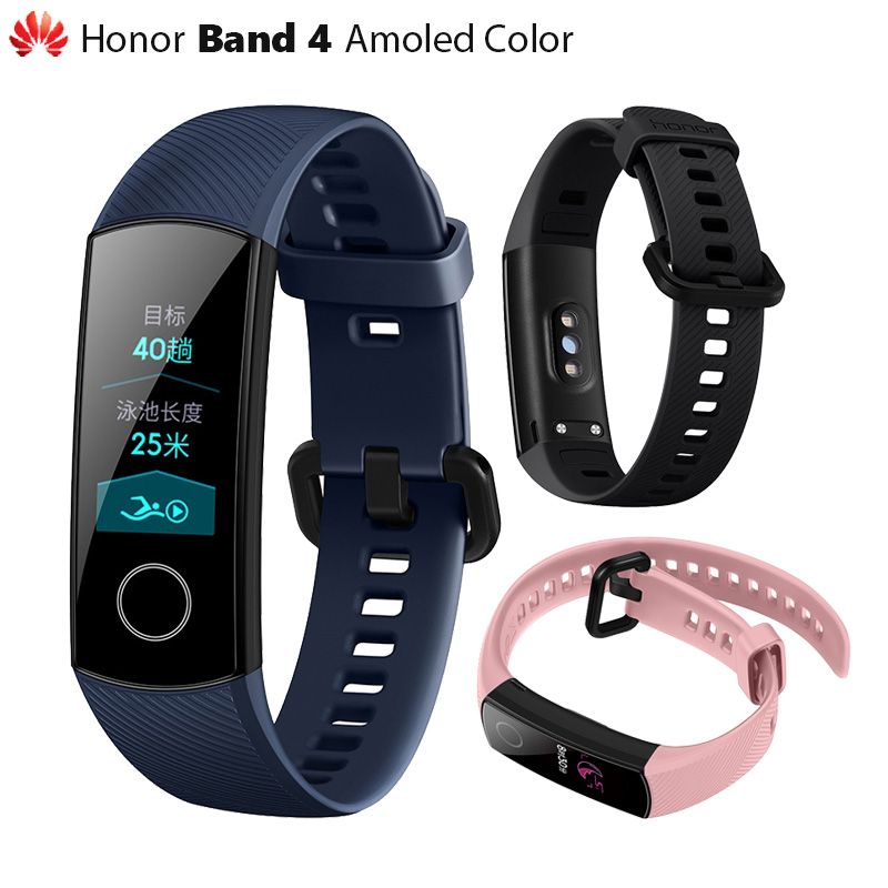 Original Huawei Honor Band 4 Pulsera Inteligente Color Amoled 0.95 Pantalla  Táctil Posición De Natación Detectar Frecuencia Cardíaca Sueño Instantáneo  Por Miglobalstore, 26,07 € | Es.Dhgate.Com