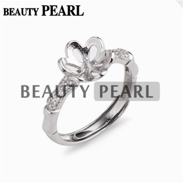 pearl ring settings