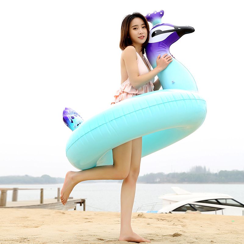 peacock inflatable pool