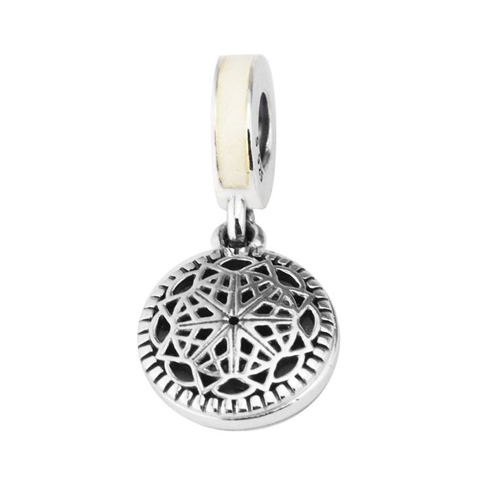 Yoga Colgante Charms Authentic Plata Fits para Pulsera de estilo original H8