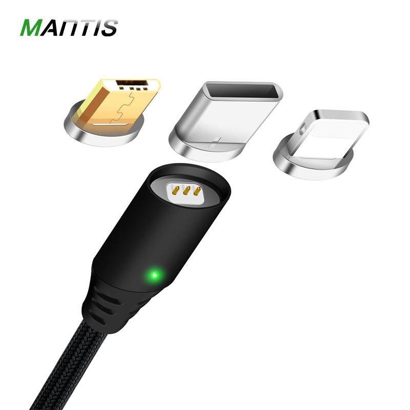 2 5a Magnetic Cable For Apple Iphone X 8 7 6 6s Plus Micro Usb