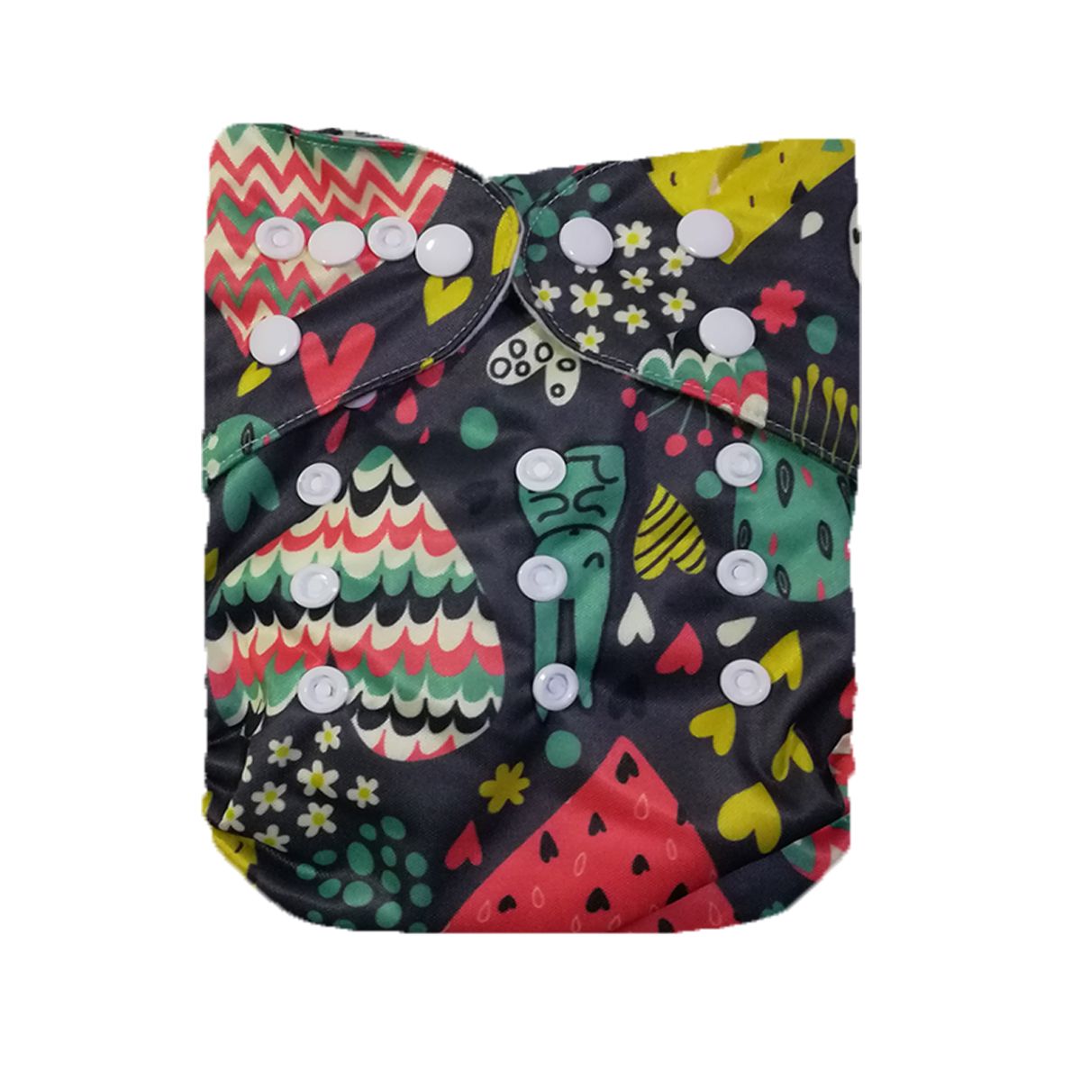 LilBit 1 Baby Reusbale Pocket Cloth Diaper Cover with a microfiber insert