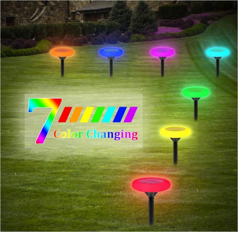 Grosshandel Farbwechsel Solar Boden Lichter Outdoor Wireless 10 Rgb Led Solar Garten Licht Wasserdichte Landschaftsweg Lichter Fur Dekoration Patio Von Lily Lx 12 33 Auf De Dhgate Com Dhgate