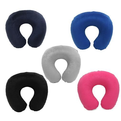 Hot Air Blow Up Pillow Inflatable U INFLATABLE TRAVEL NECK PILLOW Soft
