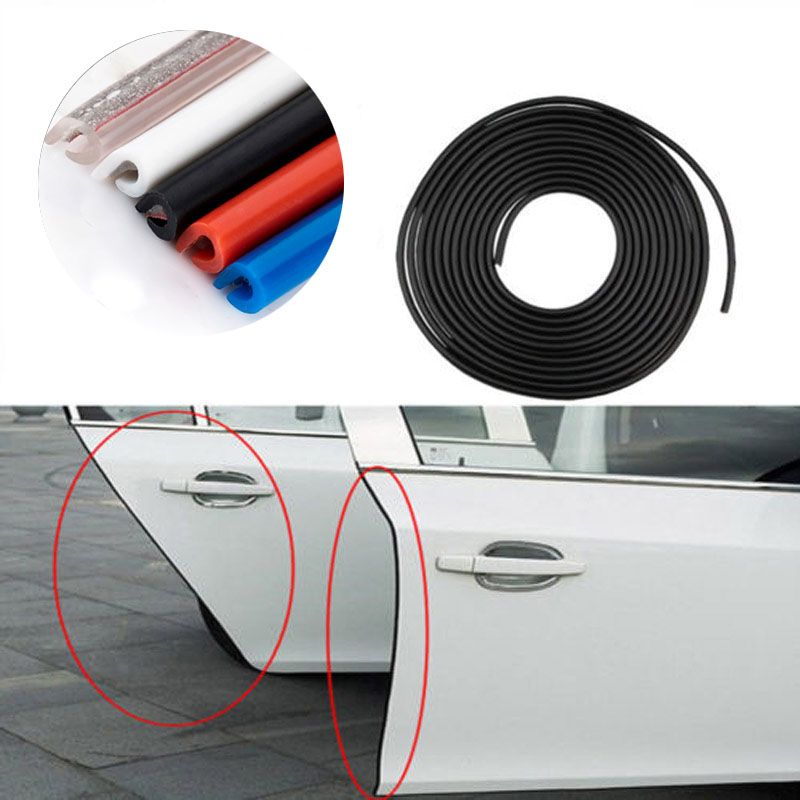 For Peugeot Car Rear Mirror Protector Door Side Edge Protection Guards Stickers