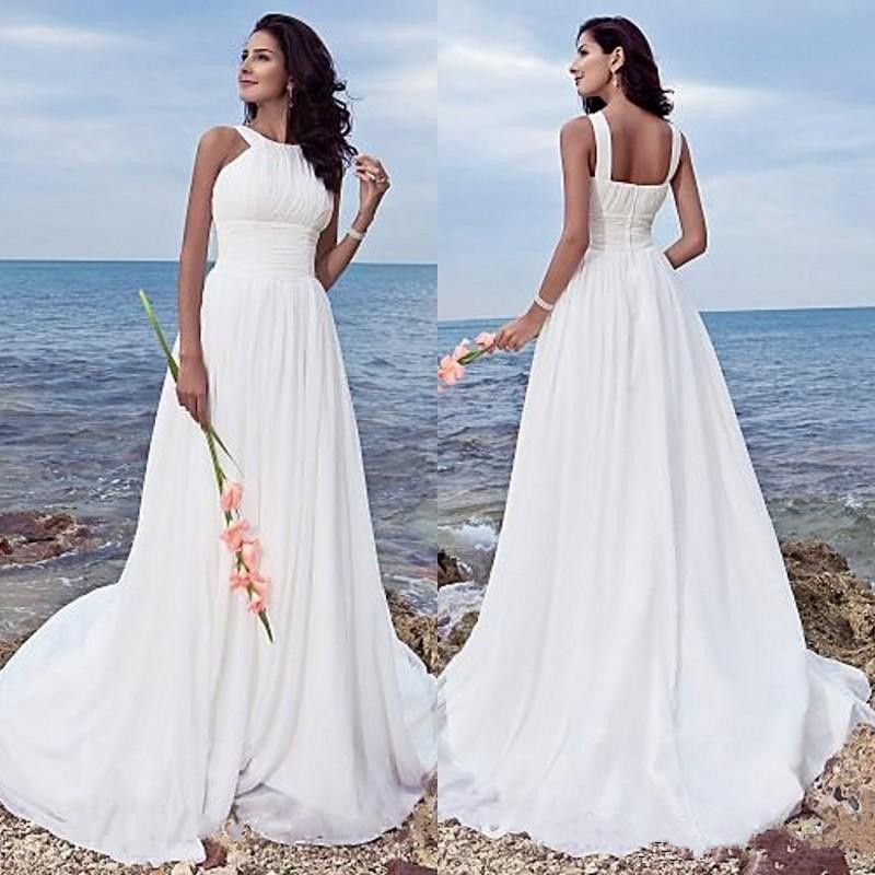 Plus Size Summer Beach Wedding Dresses ...