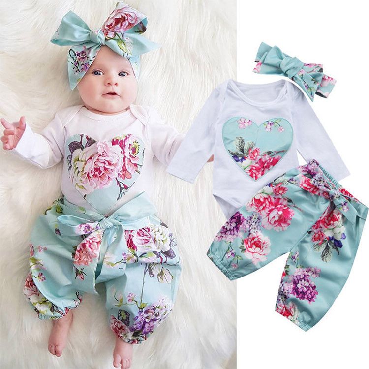 spring newborn girl clothes