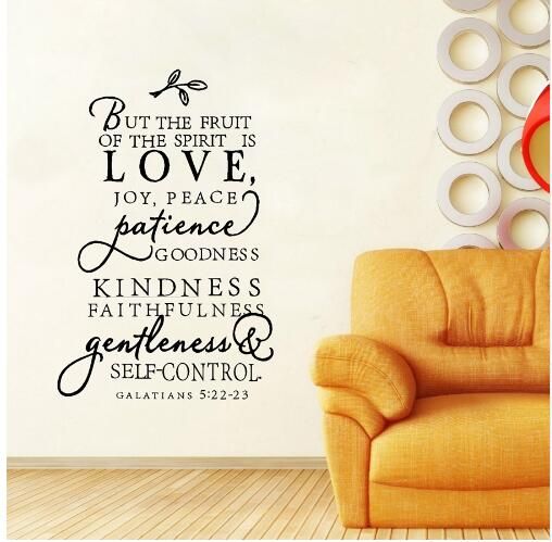 Size Bible Verse Decal The Fruit The Spirit Vinyl Wall Decal Art Design Word Sticker Wall To Wall Stickers Wall Transfer Quotes From Size Bible Verse Decal The Fruit The Spirit Vinyl Wall Decal Art Design Word Sticker Wall To Wall Stickers Wall Transfer Quotes From