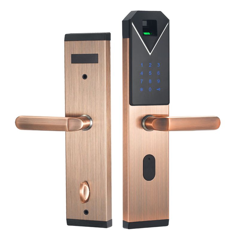 2019 Passcode Keyless Fingerprint Door Lock System Outdoor