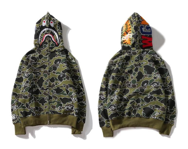 mens shark moletom com capuz